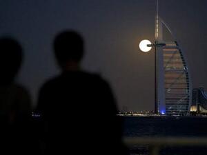You can spot tonight's Super Moon at Al Thuraya Astronomy Centre in Dubai from 5:30-9:30pm. (Courtesy of DAG) You can spot tonight's Super Moon at Al Thuraya Astronomy Centre in Dubai from 5:30-9:30pm. (Courtesy of DAG)