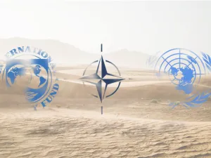 The IMF, NATO and the U.N.—fading into the desert (Rami Khoury/Al Bawaba)