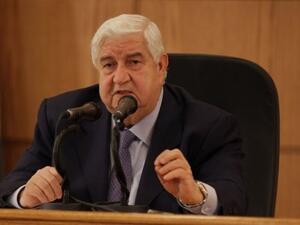 وزير الخارجية السوري وليد المعلم