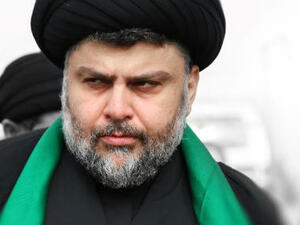 الزعيم الشيعي العراقي مقتدى الصدر
