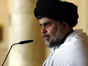 Iraqi Shia cleric Moqtada al-Sadr has called for a popular uprising against the Iraqi government over the slow pace of promised reforms. (AFP/File)