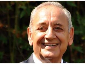 رئيس البرلمان اللبناني نبيه برّي
