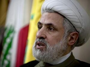  الشيخ نعيم قاسم نائب الأمين العام لحزب الله الشيعي المدعوم من إيران
