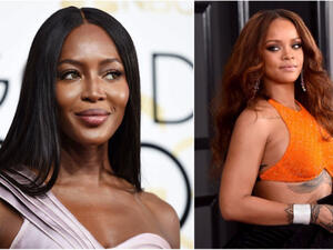 نعومي كامبل وريهانا 