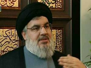 امين عام حزب الله اللبناني حسن نصر الله