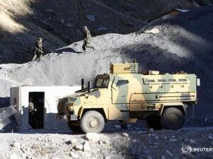 جنود أتراك قرب الحدود التركية مع العراق
