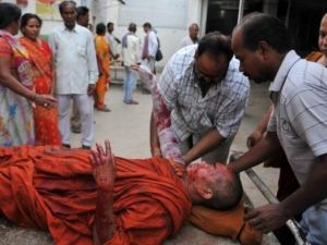 انفجارات ضعيفة استهدفت الاحد معبد بود غايا