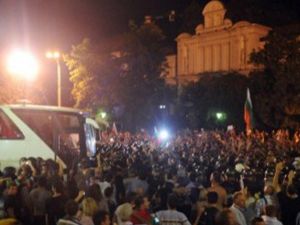 الاحتجاجات الأخيرة بدأت قبل 40 يوما على خلفية تعيين عملاق الإعلام البلغاري رئيسا لجهاز الأمن القومي