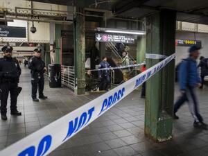 The explosion occurred in a heavily-trafficked underground walkway in the middle of the morning rush hour (AFP)
