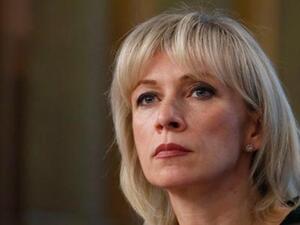 المتحدثة باسم وزارة الخارجية الروسية ماريا زاخاروفا
