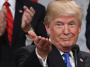 الرئيس الأمريكي دونالد ترامب