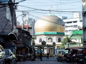 مكان حصول الانفجار في مانيلا 