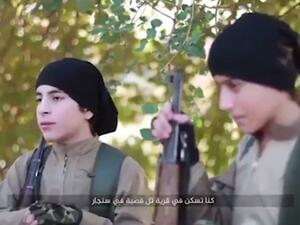 طفلان شقيقان من الطائفة الإيزيدية ينفذان عملية انتحارية 