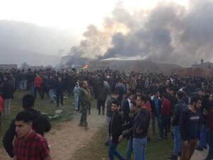 احتجاجات عنيفة في كردستان العراق أسفرت عن مقتل متظاهر بنيران القوات التركية