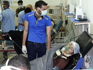 القذائف المستخدمة في قصف مناطق سكنية في حلب كانت معبئة بغاز الكلور