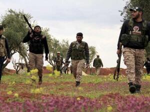 مقاتلون من الفصائل المسلحة في سوريا