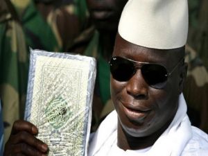 رئيس غامبيا يحيى جامع 