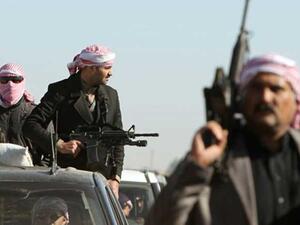 مقاتلون من الحشد العشائري (قوات سُنية)