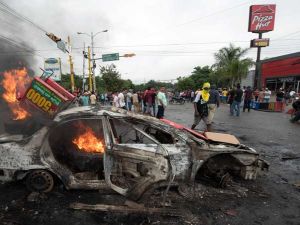 عنف في هندوراس بسبب تأخر فرز الأصوات