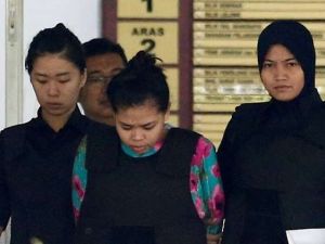 السيدتان المتهمتان باغتيال كيم جونغ نام، الأخ غير الشقيق لزعيم كوريا الشمالية.