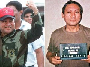 الدكتاتور السابق نوريجا الذي حكم بنما من عام 1983 حتى عام 1989