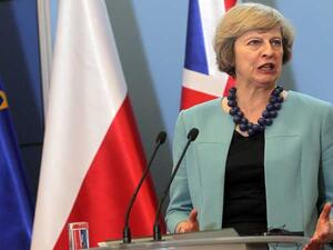 رئيسة الوزراء البريطانية تيريزا ماي