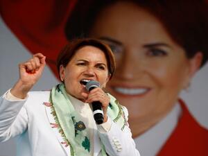 ميرال أقشنر، مرشّحة حزب “إيي” التركي (المعارض) للانتخابات الرئاسية