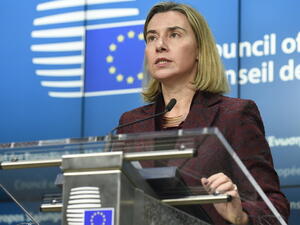 وزيرة خارجية الاتحاد الأوروبي فيديريكا موغيريني
