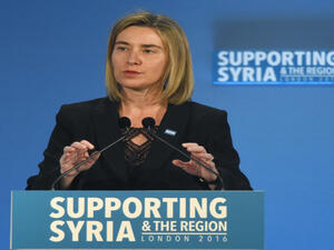 مفوضة الاتحاد الأوروبي لشؤون السياسة الخارجية والأمن فيديريكا موغيريني