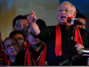 رئيس الوزراء الماليزي نجيب عبد الرزاق