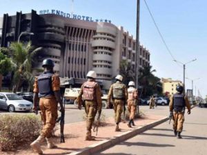 عناصر من الأمن في بوركينا فاسو