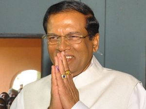 رئيس سريلانكا مايثريبالا سيريسينا