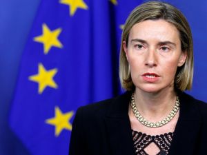 مسؤولة السياسة الخارجية في الاتحاد الأوروبي فيديريكا موغيريني 