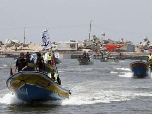 السفينة مقدمة من مؤسسة القذافي للتنمية 