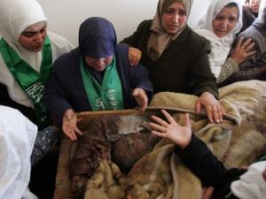 القصف الاسرائيلي ردا على اطلاق صاروخ غراد