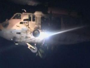 المروحية كانت تشارك في تدريبات بلو سكاي 2010 المشتركة