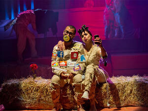 After the Night theatre play. (Photo: Bassam Al Zoghby)