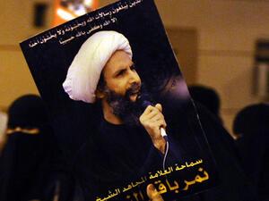 Sheikh Nimr Baqi al-Nimr was arrested by Saudi authorities in 2012. (ShiaPAC)