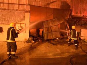 مصرع 10 أشخاص في حريق بورشة نجارة في الرياض
