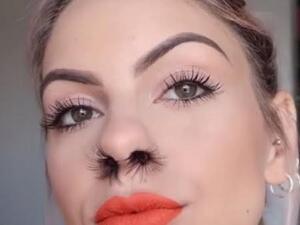 شعر الأنف الاصطناعي