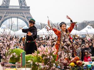 Nowruz (New Day), the name of the Iranian New Year, is a traditional festival that marks the beginning of spring. (Shutterstock)