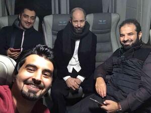 النواب قبل استقلالهم الطائرة للعودة إلى الكويت