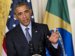 President Obama addressed reporters from the East Room of the White House on Tuesday. (AFP/File)