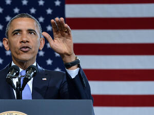 Although the Obama administration has repeatedly stated that “there is no place for Assad in a future Syria," Syria's head of state remains the face of the Syrian crisis. (AFP/Jewel Samad) Although the Obama administration has repeatedly stated that “there is no place for Assad in a future Syria," Syria's head of state remains the face of the Syrian crisis. (AFP/Jewel Samad)