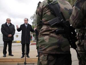  الرئيس الفرنسي فرنسوا أولاند في زيارة إلى بغداد