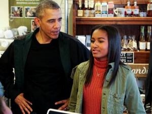 ابنة أوباما الصغرى "ساشا" أصبحت "ناتاشا"
