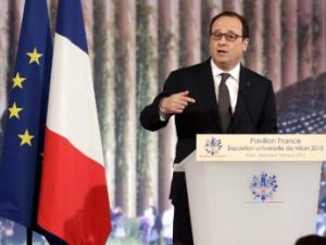 الرئيس الفرنسي فرنسوا هولاند