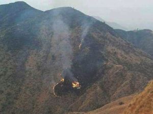 Local police in the town of Hawalian - which lies between the capital and Chital, the town from where the plan took off - reported the plane had crashed in the mountains, but there was no official confirmation. (Twitter)