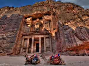 Part of the Arab Fund loan will be allocated to improve the infrastructure and tourist facilities around Petra. (File photo)