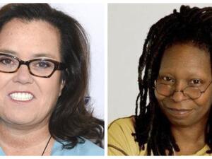  ووبي غولدبرغ و روزي أودونيل 